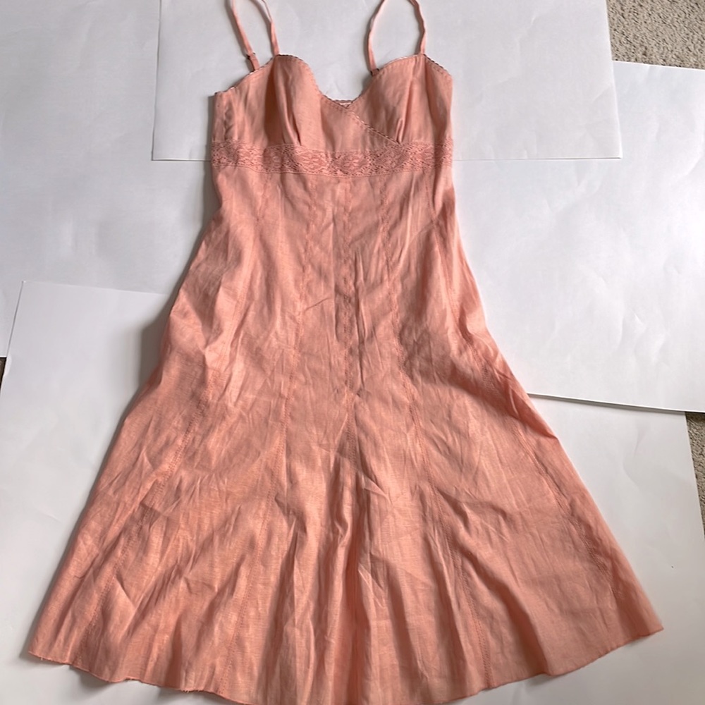 Gianni Bini linen MIDI dress for summer size 8